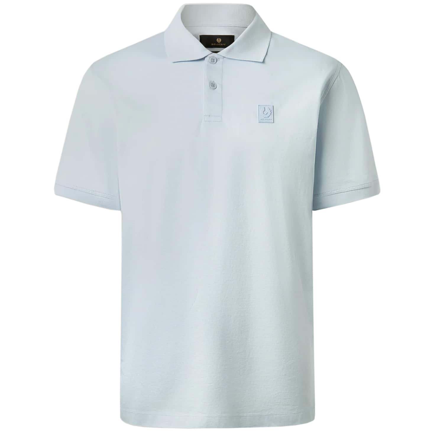 BELSTAFF STEEL MERCERISED COTTON POLO SHIRT