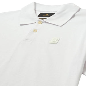 BELSTAFF STEEL MERCERISED COTTON POLO SHIRT