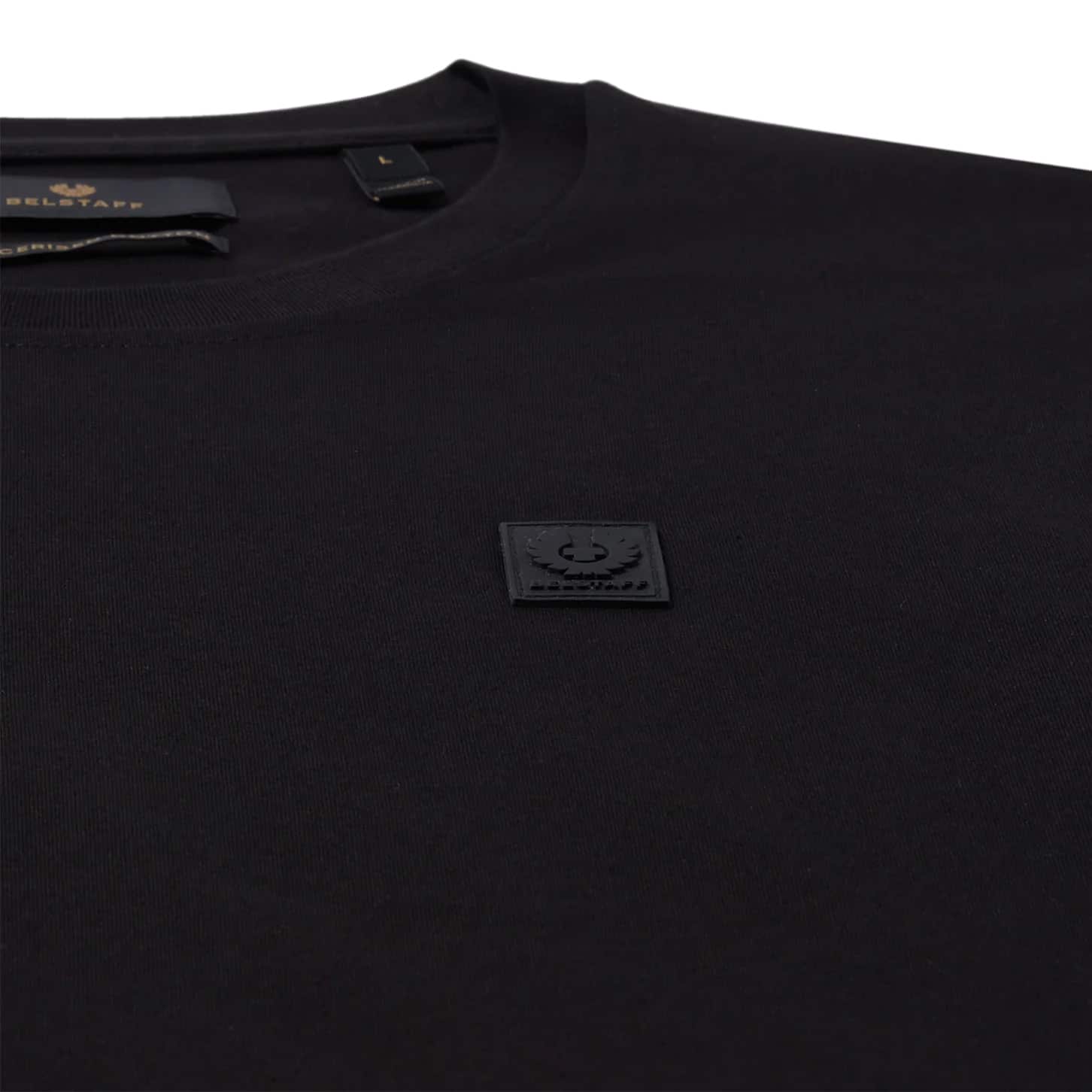 BELSTAFF STEEL MERCERISED COTTON T-SHIRT