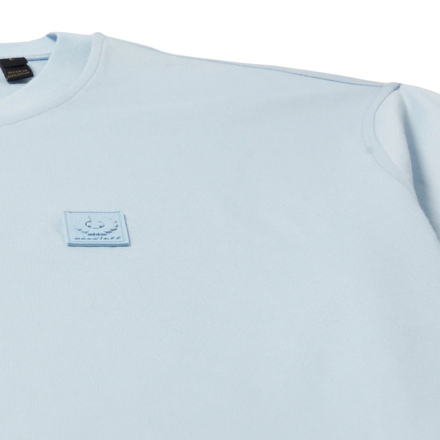 BELSTAFF STEEL MERCERISED COTTON T-SHIRT