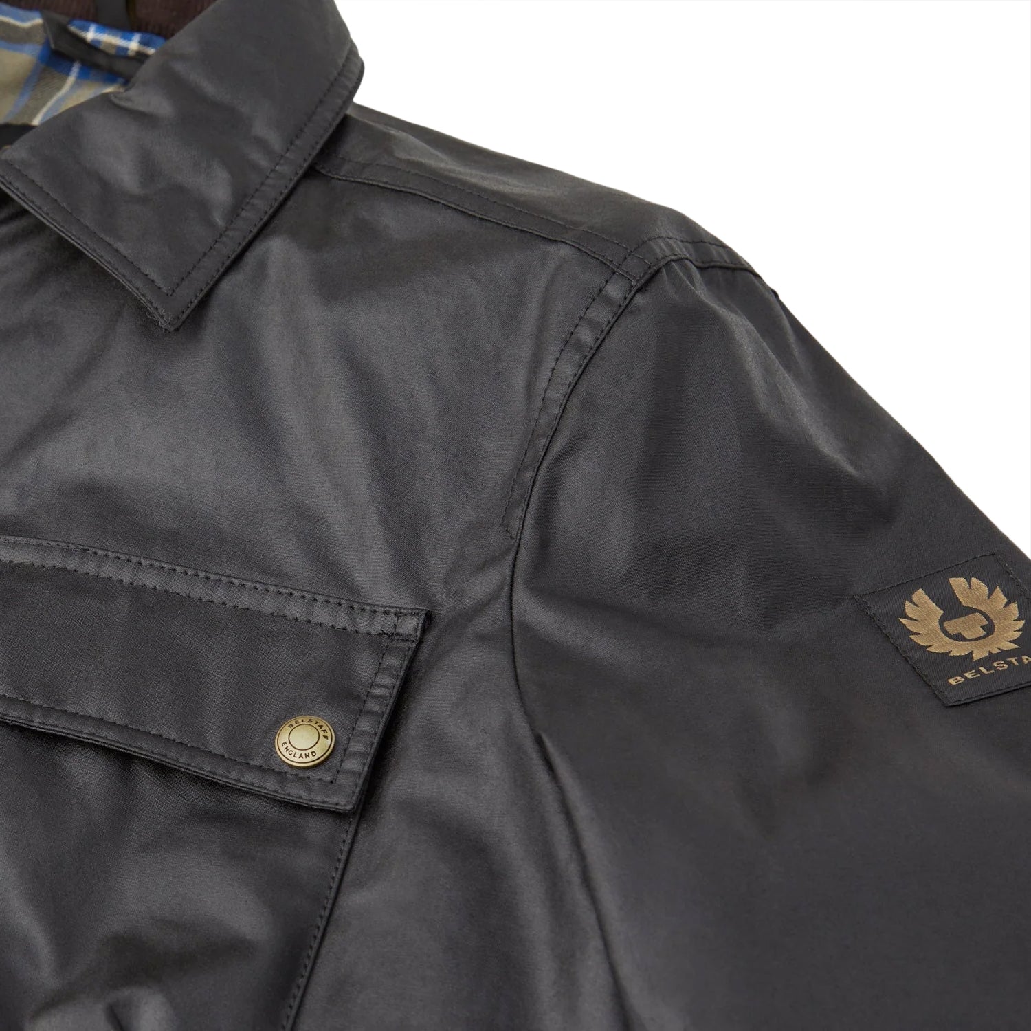 BELSTAFF TOUR WAXED COTTON OVERSHIRT