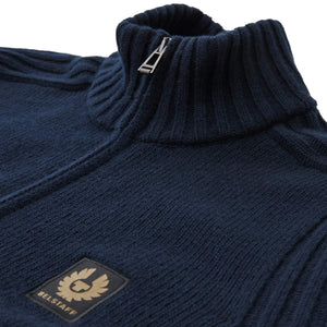 BELSTAFF WATCH LAMBSWOOL ZIP CARDIGAN