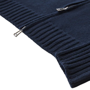BELSTAFF WATCH LAMBSWOOL ZIP CARDIGAN