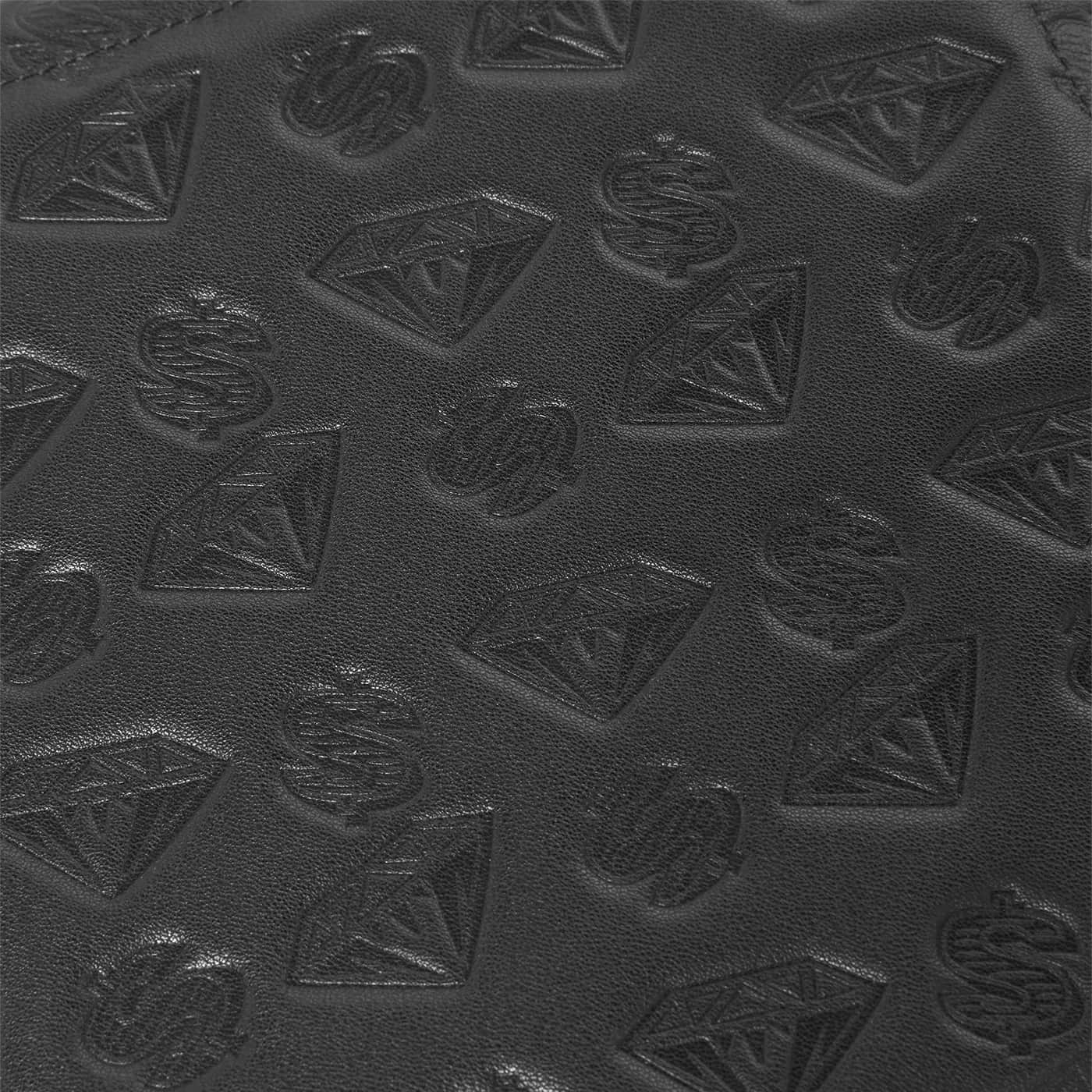 BILLIONAIRE BOYS CLUB DIAMONDS & DOLLARS LARGE LEATHER COIN TRAY