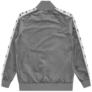 BILLIONAIRE BOYS CLUB SMALL ARCH LOGO TAPED VELOUR TRACK TOP
