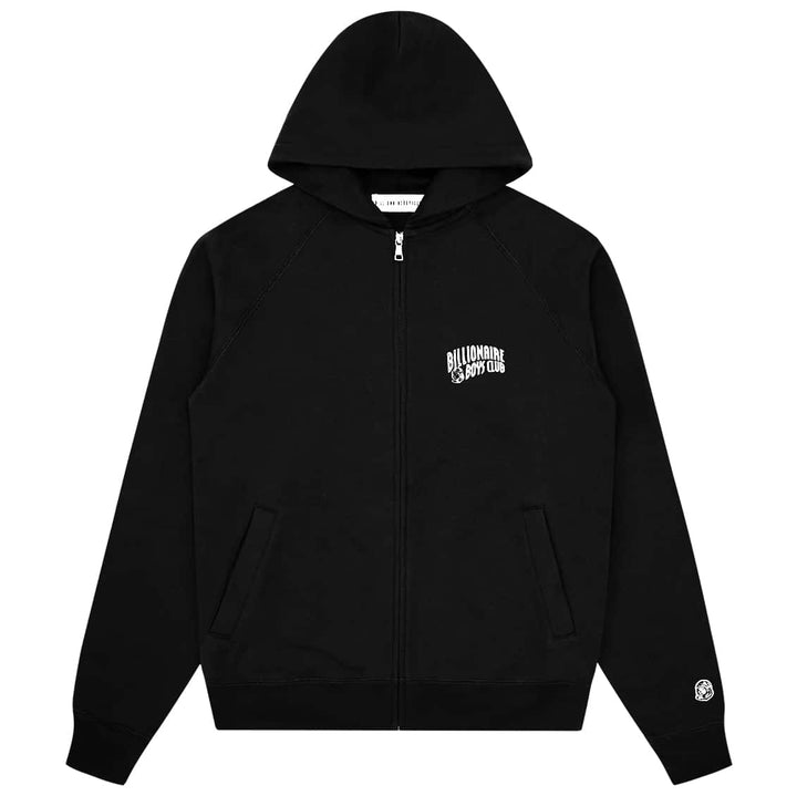 BILLIONAIRE BOYS CLUB SMALL ARCH LOGO ZIP HOODIE