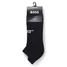 BOSS 2 PACK LOGO ANKLE-LENGTH SOCKS