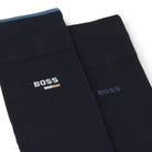 BOSS 2 PACK REGULAR LENGTH LOGO SOCKS