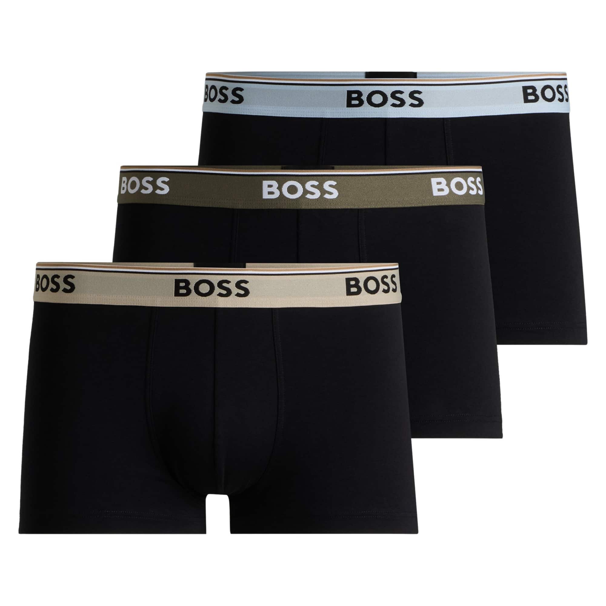 BOSS 3 PACK ORGANIC COTTON TRUNKS