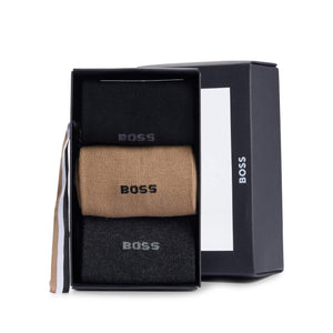 BOSS 3 PACK SOCKS GIFT SET