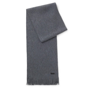 BOSS ALBAS KNIT VIRGIN WOOL SCARF