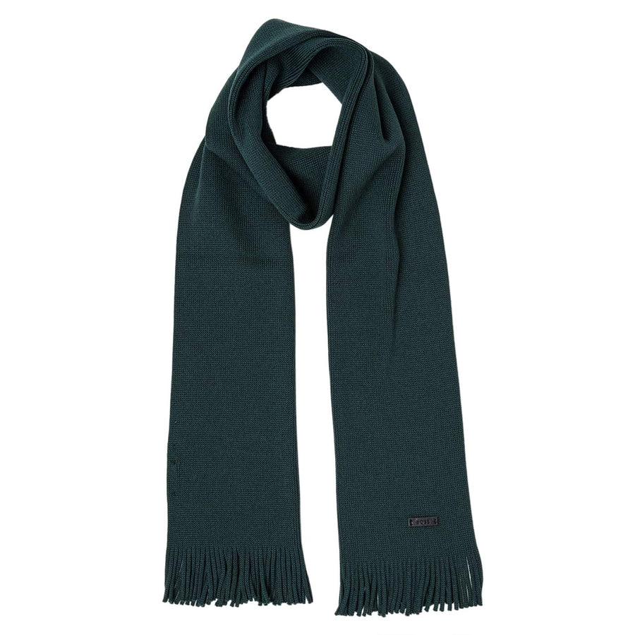 BOSS ALBAS RASCHEL-KNIT VIRGIN WOOL SCARF