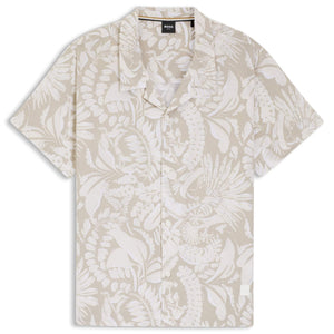 BOSS ALL-OVER PRINT BEACH SHIRT