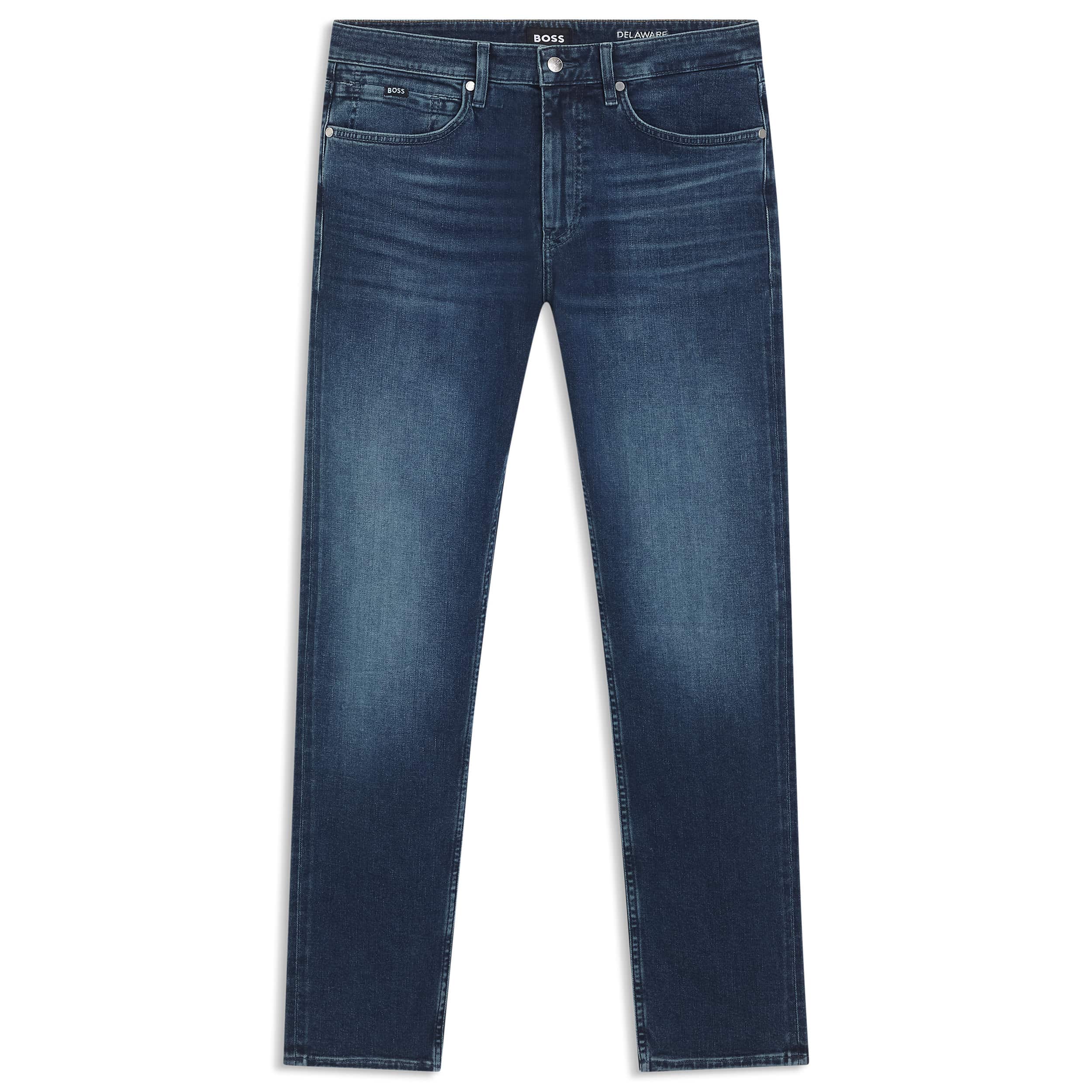 BOSS C-DELAWARE SOFT-TOUCH DENIM JEANS