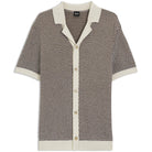 BOSS C-ICONICO SHORT SLEEVE KNIT CARDIGAN