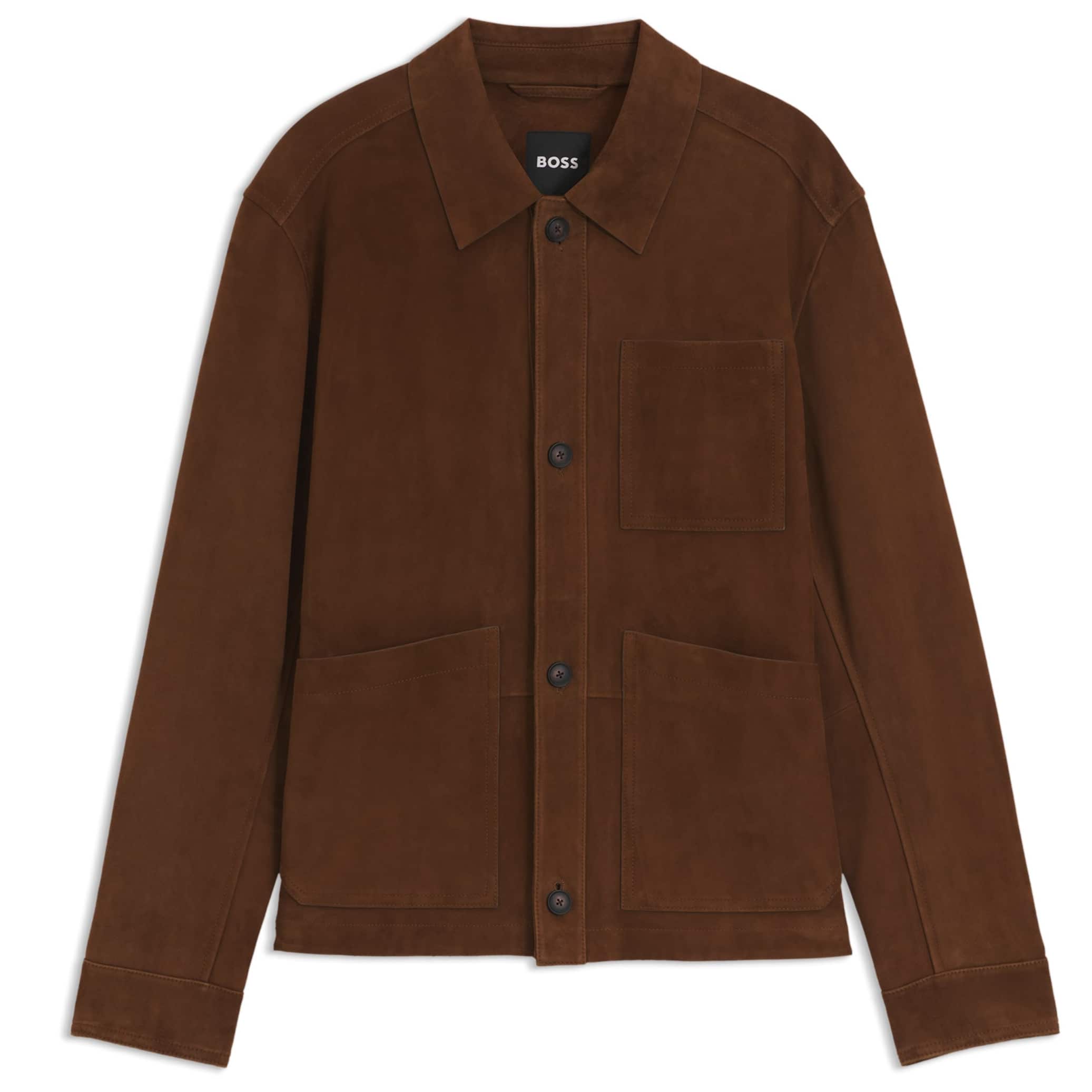 BOSS C-MARKUEDO NAPPALAN SUEDE JACKET