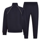 BOSS CONTRAST PIPING COTTON-BLEND TRACKSUIT SET
