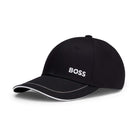 BOSS CONTRAST TRIMS COTTON-TWILL BASEBALL CAP
