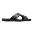 BOSS DARREL PATTERNED STRAP FAUX-LEATHER SLIDES