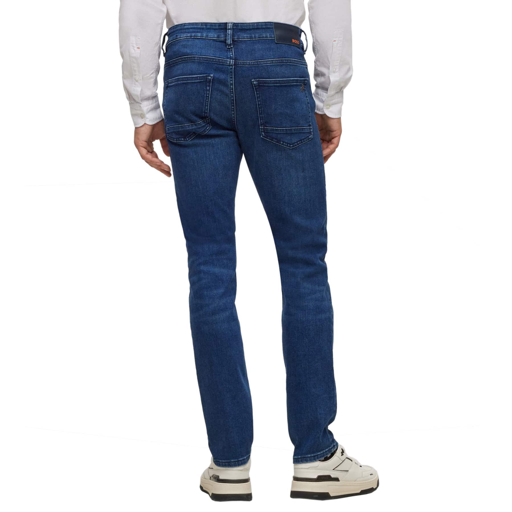 BOSS DELAWARE BC-C DASH SUPER STRETCH SLIM FIT JEANS