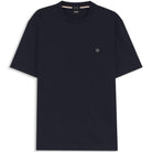 BOSS DOUBLE B MONOGRAM MERCERISED-COTTON T-SHIRT