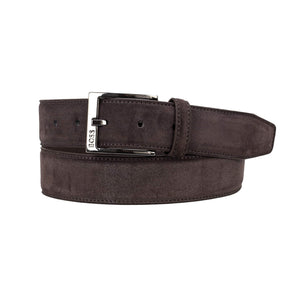 BOSS ELLOY SUEDE ITALIAN LEATHER BELT