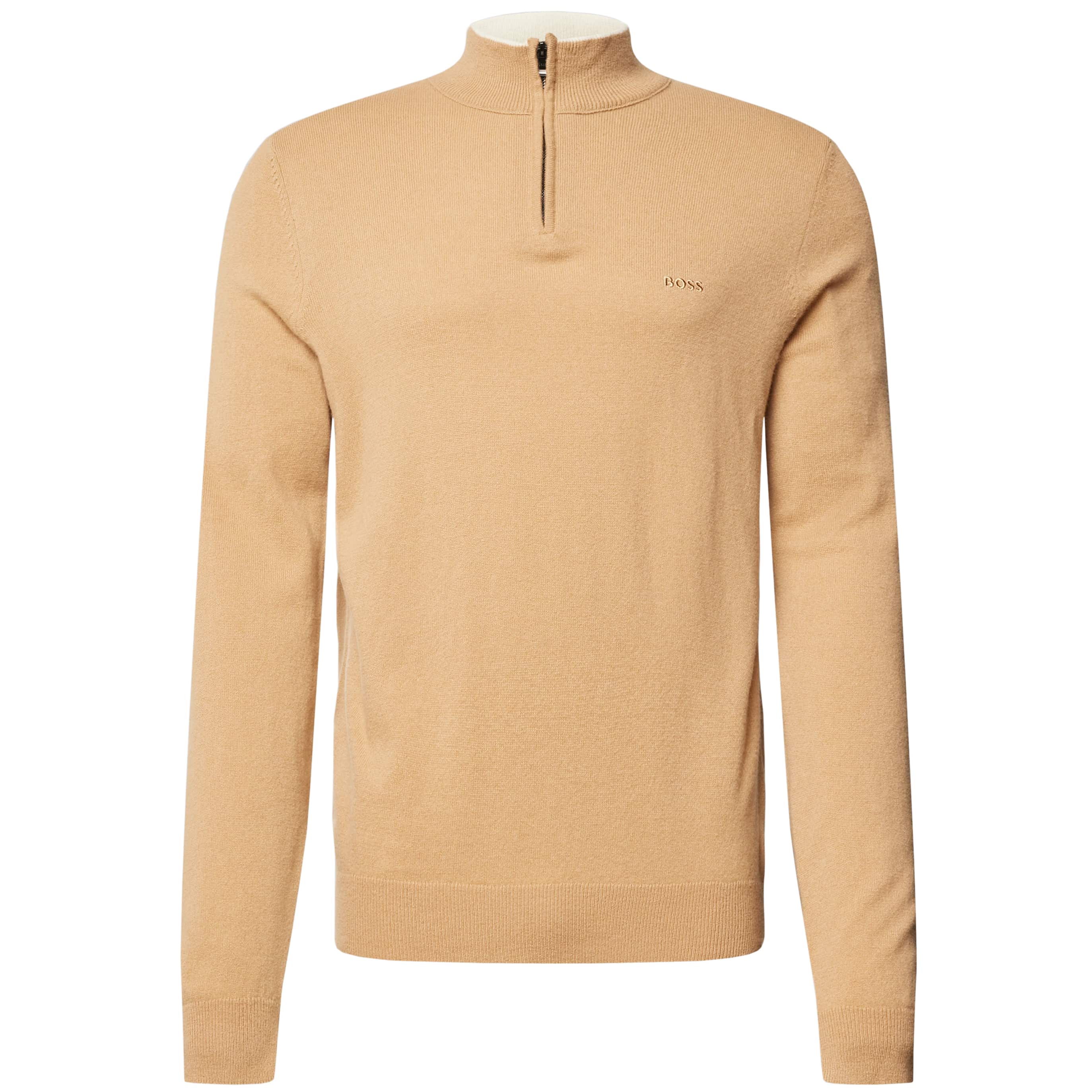 BOSS EMARLO HALF ZIP KNIT JUMPER