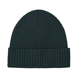 BOSS FATI RIBBED BEANIE HAT IN RESPONSIBLE VIRGIN WOOL