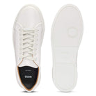 BOSS GARY TENN LEATHER LOW-TOP TRAINERS