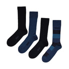 BOSS GIFT-BOXED REGULAR-LENGTH FOUR-PACK SOCKS