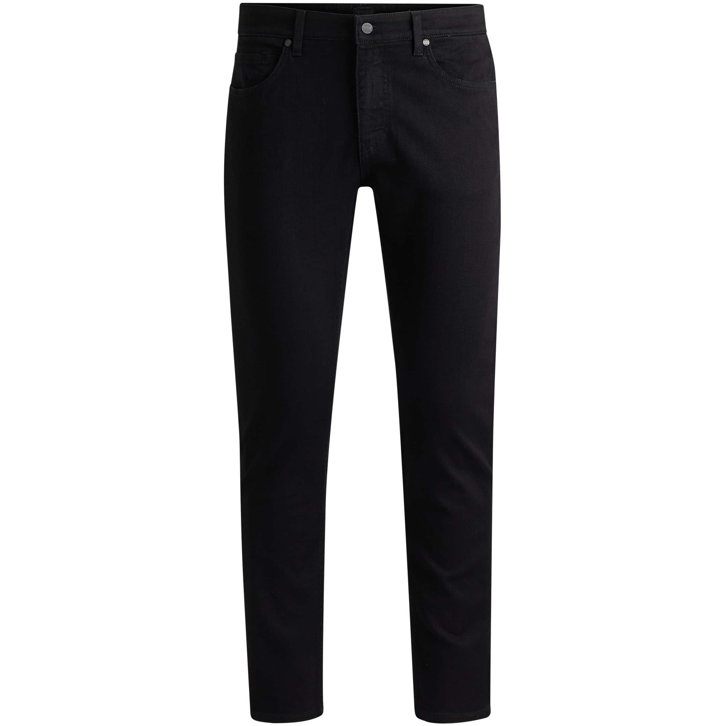 BOSS H-DELAWARE CASHEMERE TOUCH SLIM-FIT JEANS