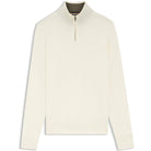 BOSS H-HEMARLO CASHMERE BLEND 1/4 ZIP JUMPER