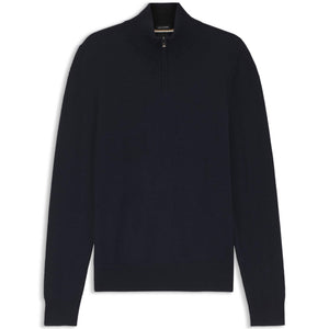 BOSS H-HEMARLO CASHMERE BLEND 1/4 ZIP JUMPER
