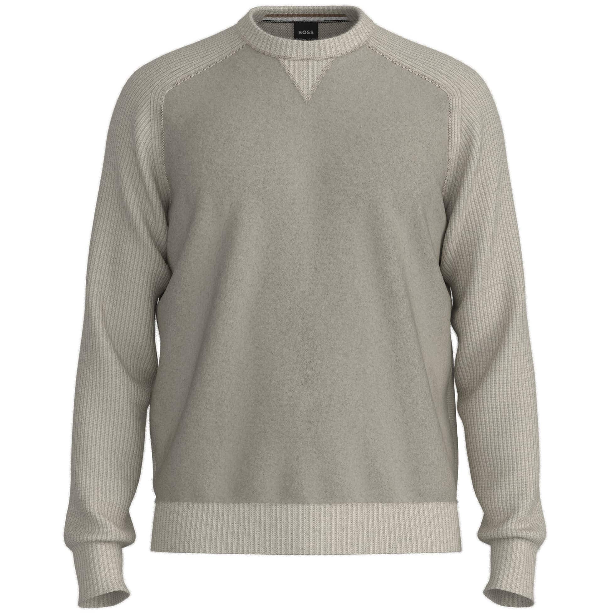 BOSS H-HERO VIRGIN WOOL KNIT JUMPER