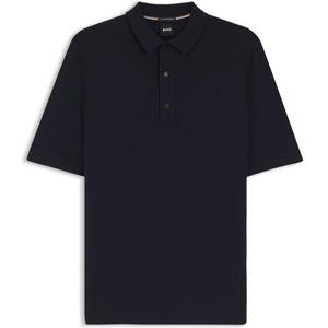 BOSS H-NOLANO VIRGIN WOOL KNIT POLO