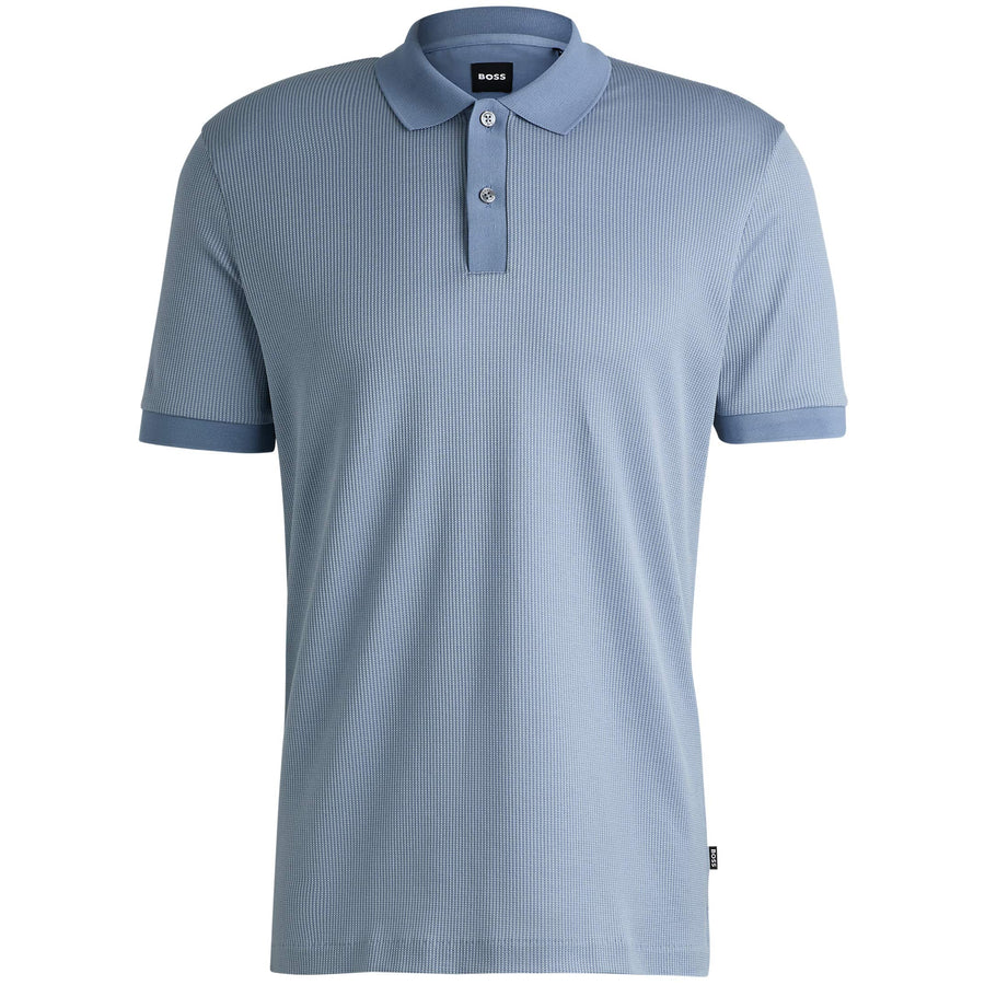 BOSS H-PARLAY 431 STRUCTURED POLO SHIRT