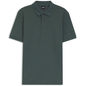 BOSS H-PARLAY BUBBLE STRUCTURE POLO SHIRT