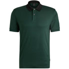 BOSS H-PHILLIPSON 117 MERCERISED COTTON SLIM FIT POLO SHIRT