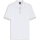 BOSS H-PHILLIPSON 200 STRUCTURED TRIM MERCERISED-COTTON POLO SHIRT
