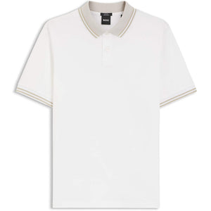 BOSS H-PHILLIPSON 238 MERCERISED-COTTON POLO SHIRT