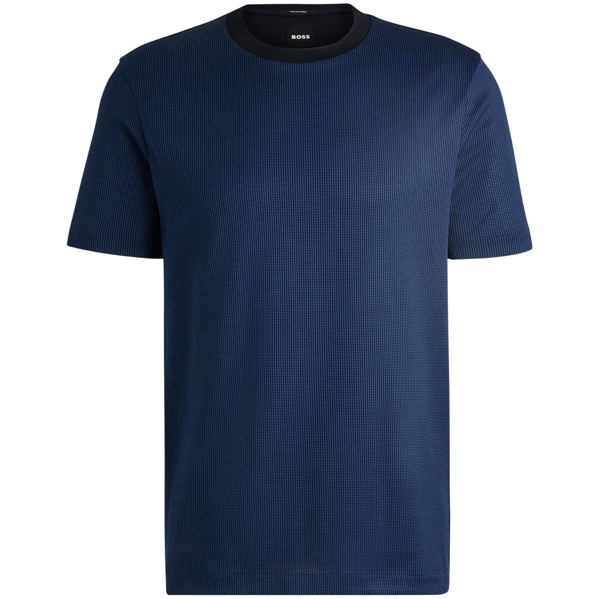 BOSS H-TIBURT 431 MERCERISED COTTON T-SHIRT