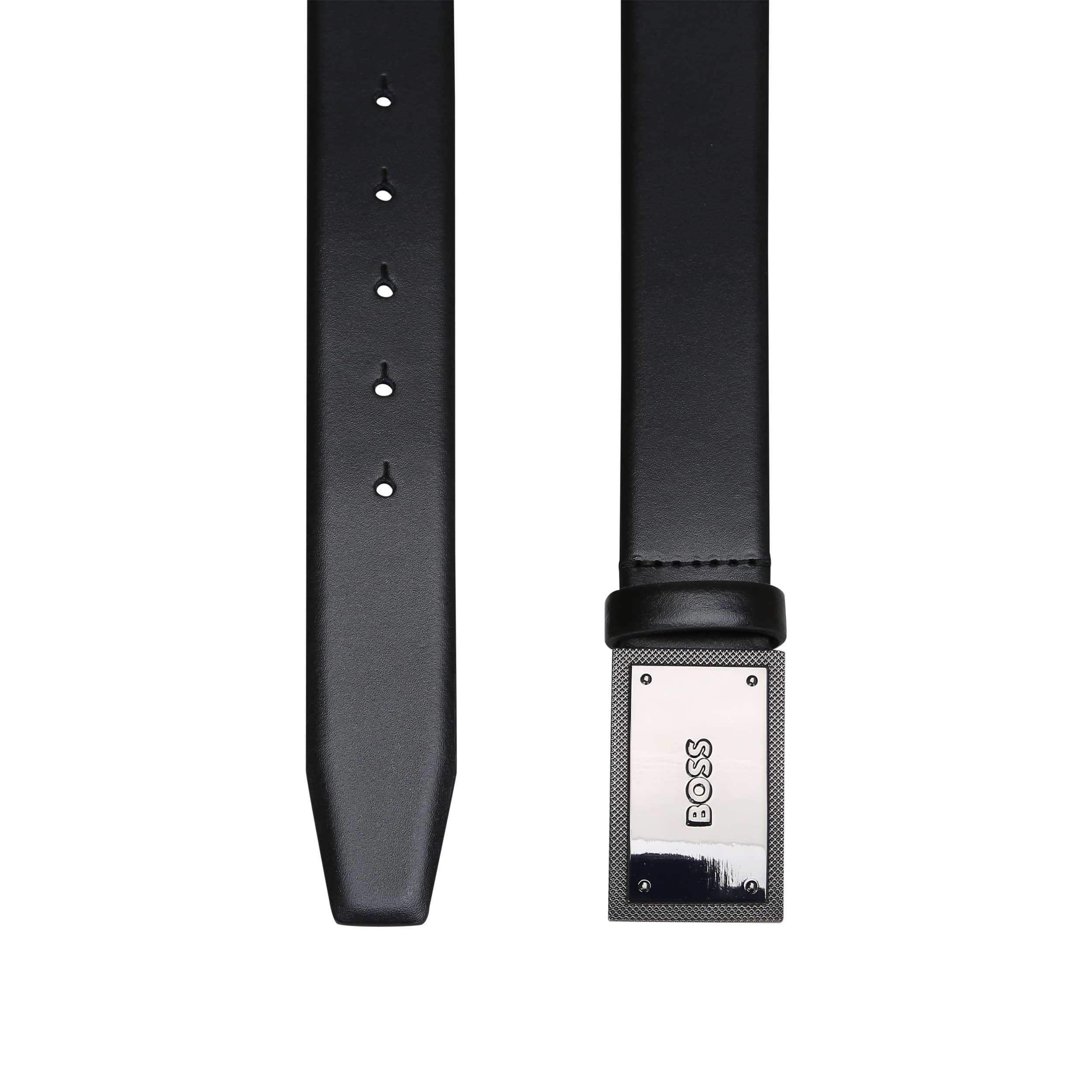 BOSS ICON-G-DM BUCKLE LEATHER BELT