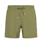 BOSS ICONIC SIGNATURE STRIPE AND LOGO SWIM SHORTS HUGO BOSS