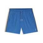 BOSS ICONIC SIGNATURE STRIPE AND LOGO SWIM SHORTS