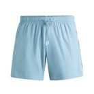 BOSS ICONIC SIGNATURE STRIPE AND LOGO SWIM SHORTS HUGO BOSS