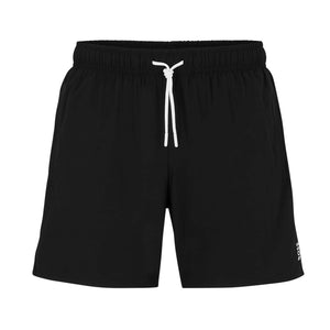 BOSS ICONIC SIGNATURE STRIPE AND LOGO SWIM SHORTS HUGO BOSS