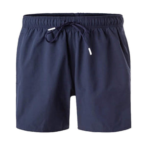 BOSS ICONIC SIGNATURE STRIPE AND LOGO SWIM SHORTS