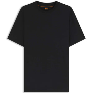 BOSS INTERLOCK-COTTON T-SHIRT