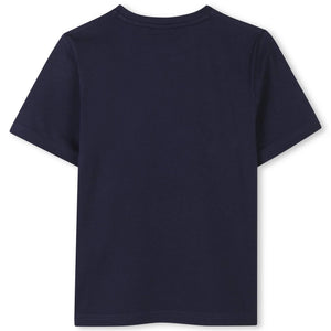 BOSS KIDS BEACH PRINT T-SHIRT