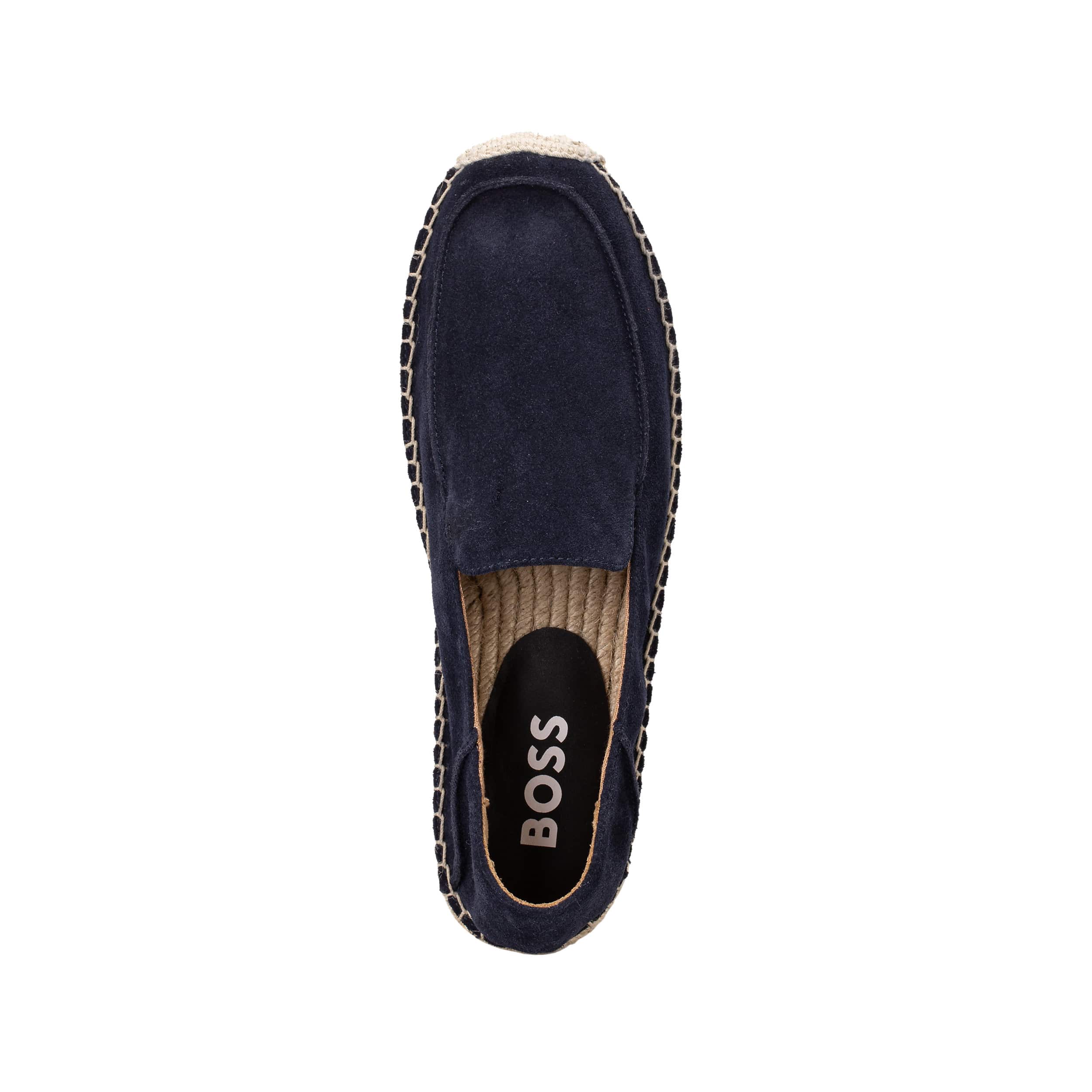 BOSS MADEIRA SLIP-ON SUEDE ESPADRILLES